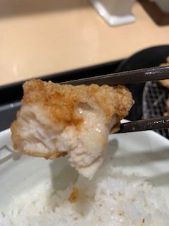 松のや　からあげ定食