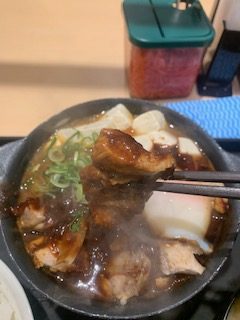 松屋「鶏のどて煮風鍋」