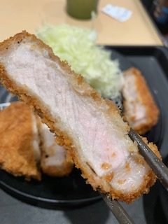 松のや「超厚切りリブロースかつ定食」