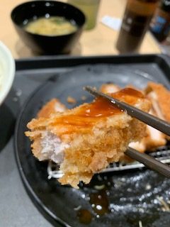 松のや「超厚切りリブロースかつ定食」