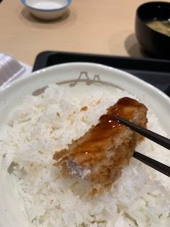 松のや「超厚切りリブロースかつ定食」
