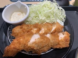 松のや「ささみかつ定食」