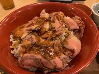 すき家　ローストビーフ丼