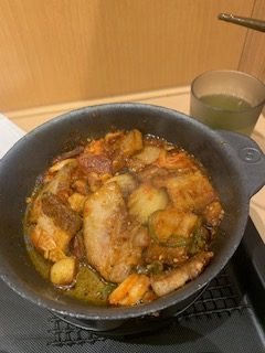 松屋「サムギョプサル風極厚豚カルビ焼肉定食」